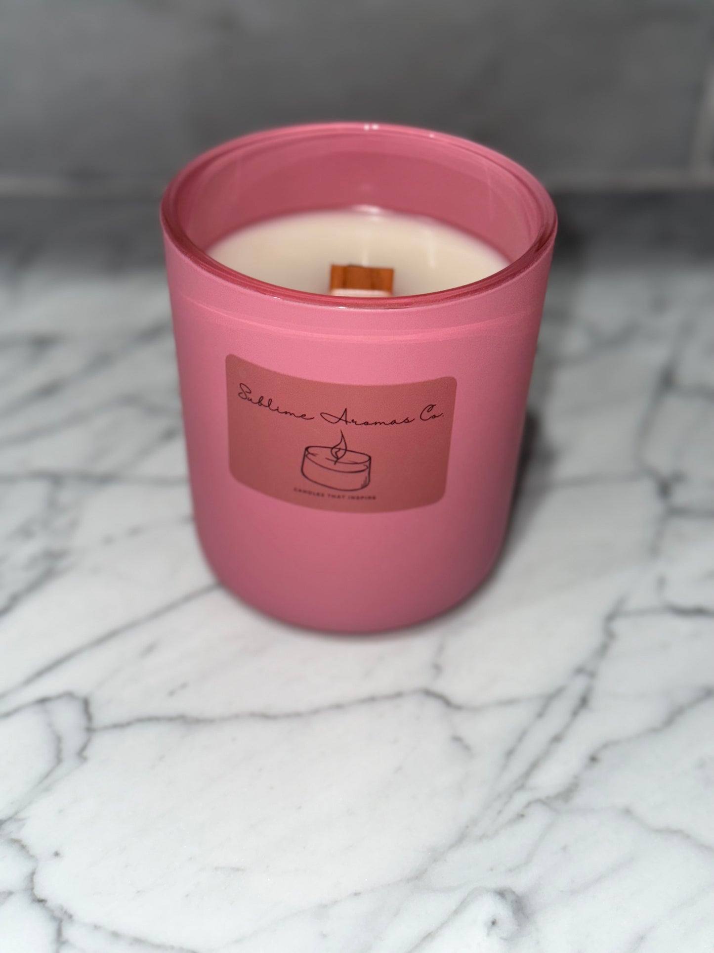 Strawberry Cheesecake candle