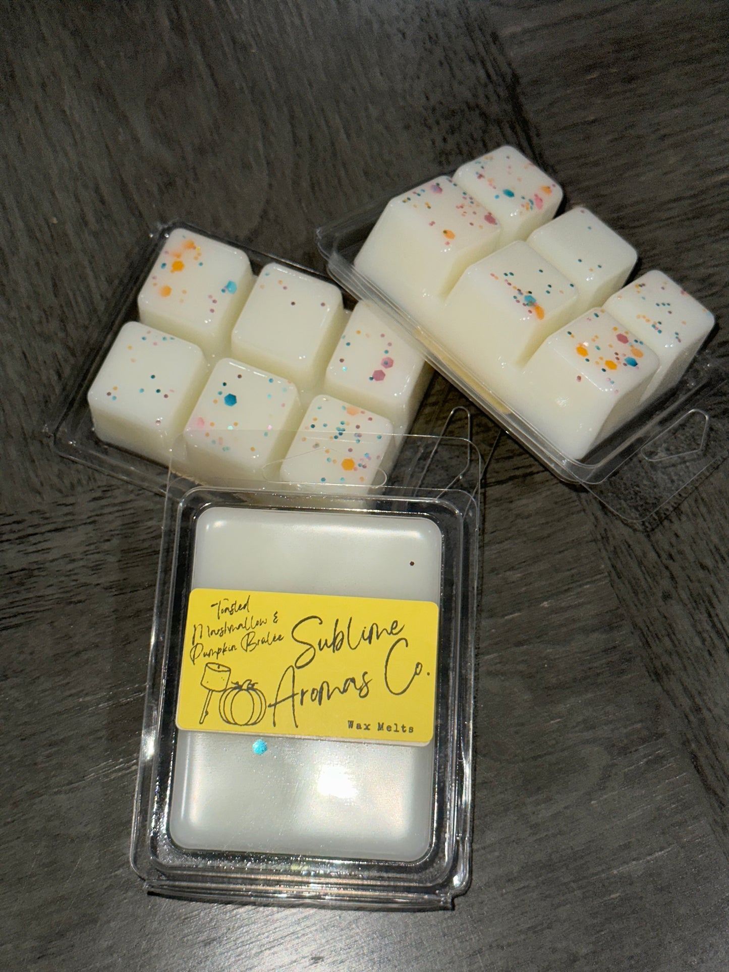 Toasted Marshmallow & Pumpkin Brûlée wax melts